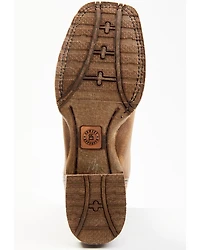 Laredo Men's Distressed Leather Western Boots - Broad Square Toe
