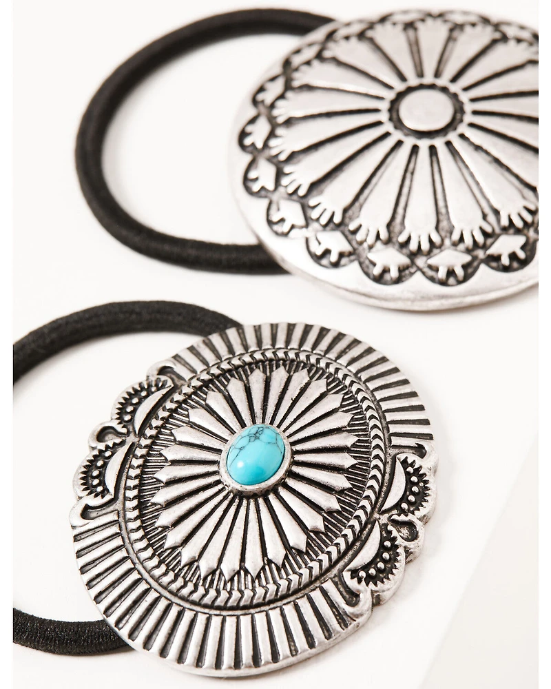 Idyllwind Women's Ember Concho Hair Tie Set - 2 Piece