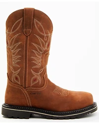 Shyanne Women's 11" Pull On Western Work Boots - Composite Toe