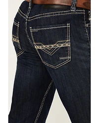 Rock & Roll Denim Men's Rifle Dark Wash Skinny Stretch Jeans