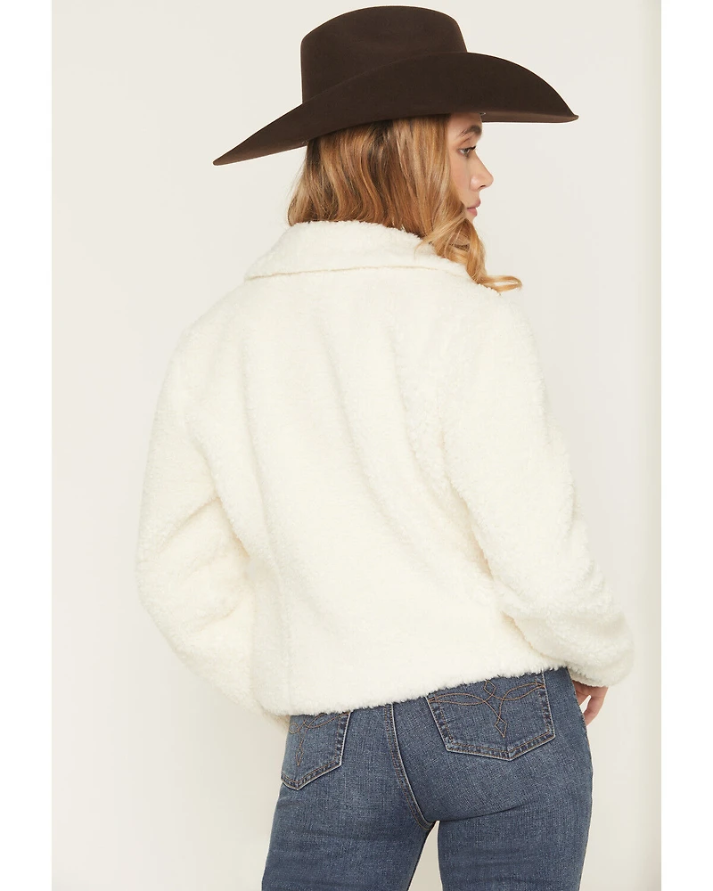 Shyanne Women's Toggle Front Sherpa Jacket
