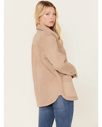 Idyllwind Women's Daiseta Genuine Suede Shacket