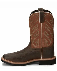 Justin Men's Electrician Western Work Boots - Steel Toe