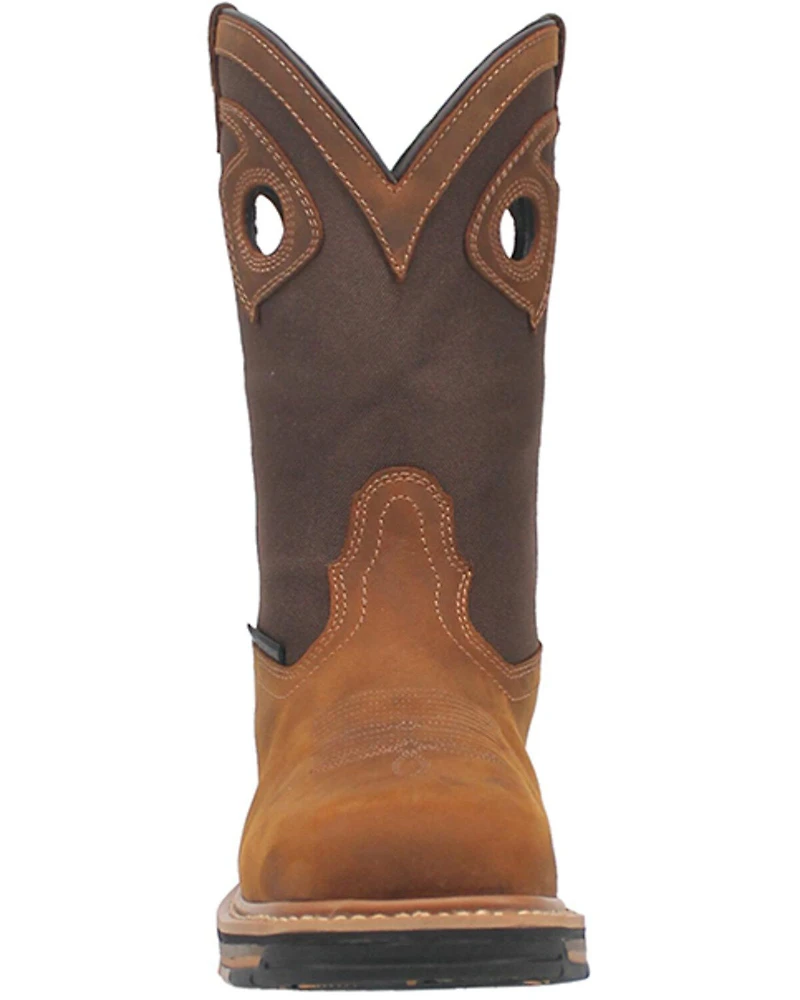 Dan Post Men's 11" Bram Waterproof Work Boots - Broad Square Toe