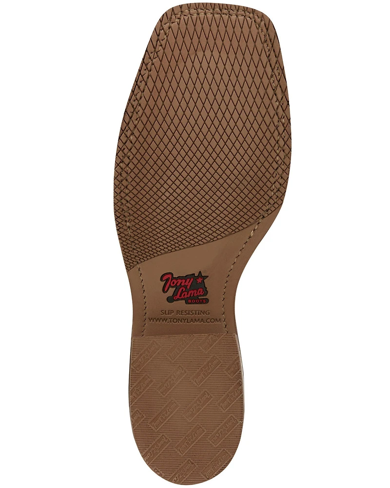 Tony Lama Men's Landgrab Western Boots - Broad Square Toe