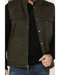 Dakota Grizzly Men's Sawtooth Microsuede Insulated Vest