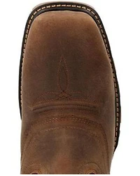 Durango Men's Saddle Waterproof Western Work Boots - Composite Toe