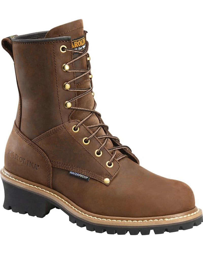 Carolina Men's Logger 8" Work Boots