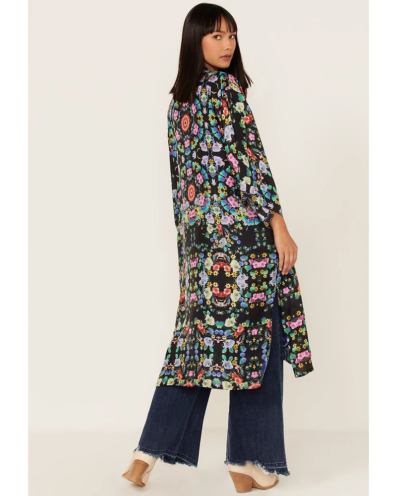 Johnny Was Women's Ella Floral Reversible Kimono