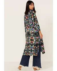 Johnny Was Women's Ella Floral Reversible Kimono