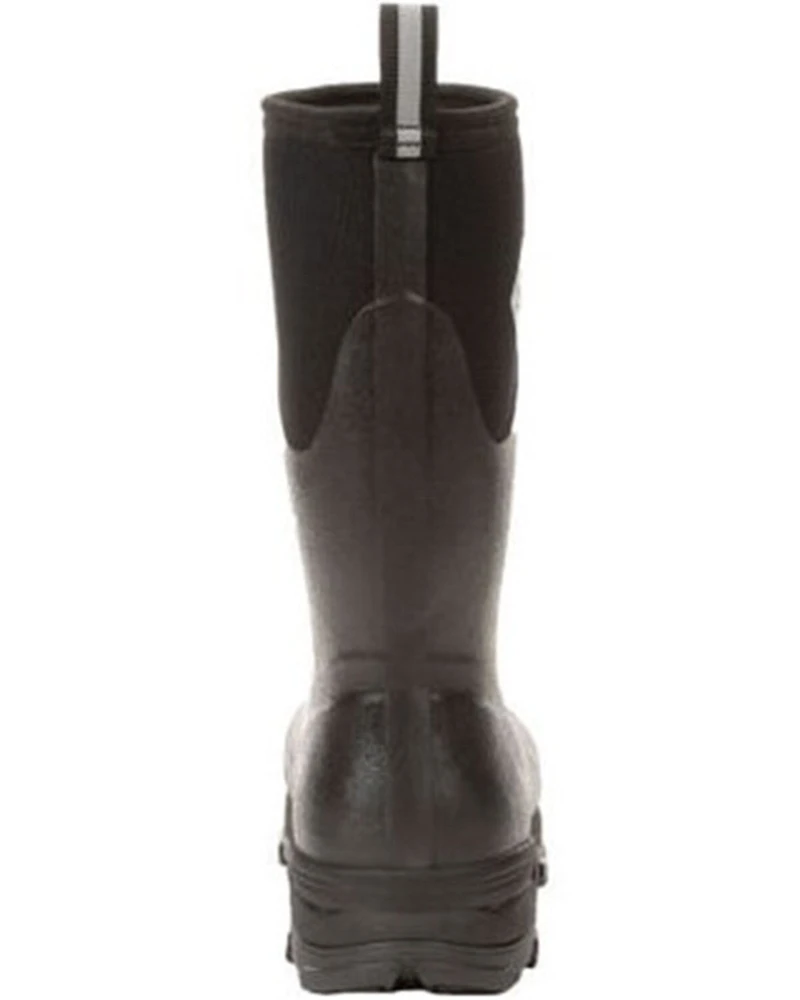 Muck Boots Men's Arctic Ice Mid + Vibram Grip Work - Round Toe