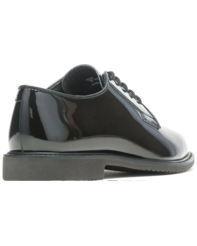 Bates Men's Sentry High Gloss Lace-Up Work Oxford Shoes - Round Toe