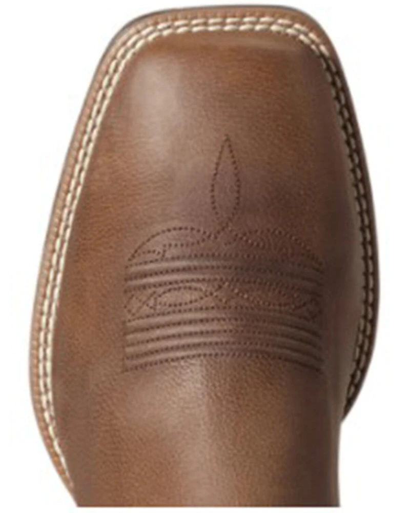Ariat Men's Barrel Rawly Ultra Western Performance Boots - Broad Square Toe