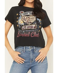 Idyllwind Women's Honky Tonk Country Short Sleeve Graphic Tee