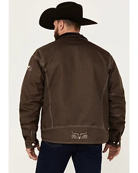 Cowboy Hardware Men's Triple Barb Logo Softshell Jacket