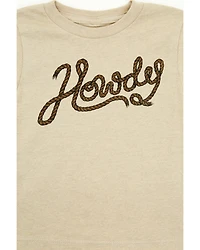 Cody James Toddler Boys' Howdy Short Sleeve Graphic T-Shirt