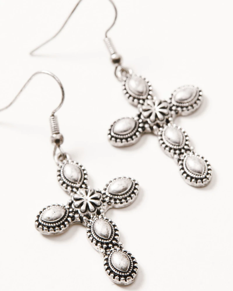 Shyanne Women's Shiloh Ridge Cross Earring Set - 5 Piece