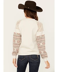 Shyanne Women's Wanda Fleece Mix Pullover Sweatshirt