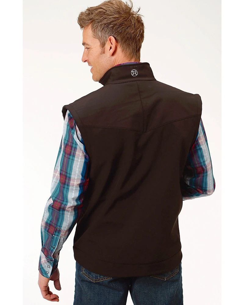 Roper Men's Concealed Carry Softshell Vest