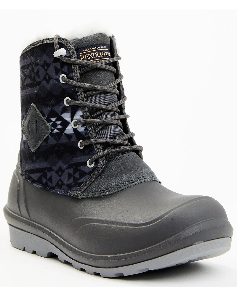 Pendleton Women's Lace-Up Boots - Round Toe