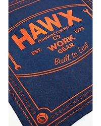 Hawx Men's Blue & Orange Bandana