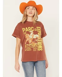 Girl Dangerous Women's French Western Boyfriend Graphic Tee