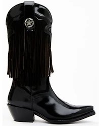 Idyllwind Women's Trooper Fringe Shiny Western Boots - Snip Toe