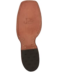 Justin Men's Mingus Walnut Western Boots - Broad Square Toe
