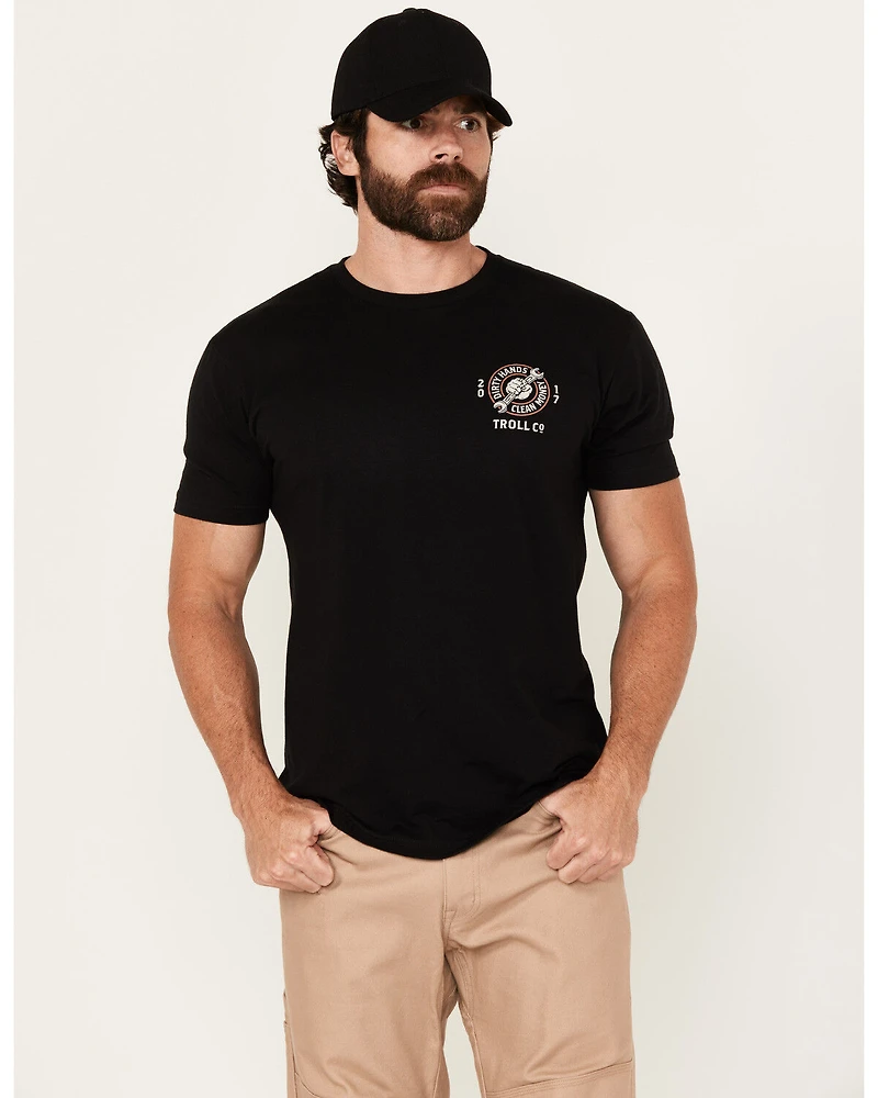 Troll Co Men's DHCM Wrencher Short Sleeve Graphic T-Shirt