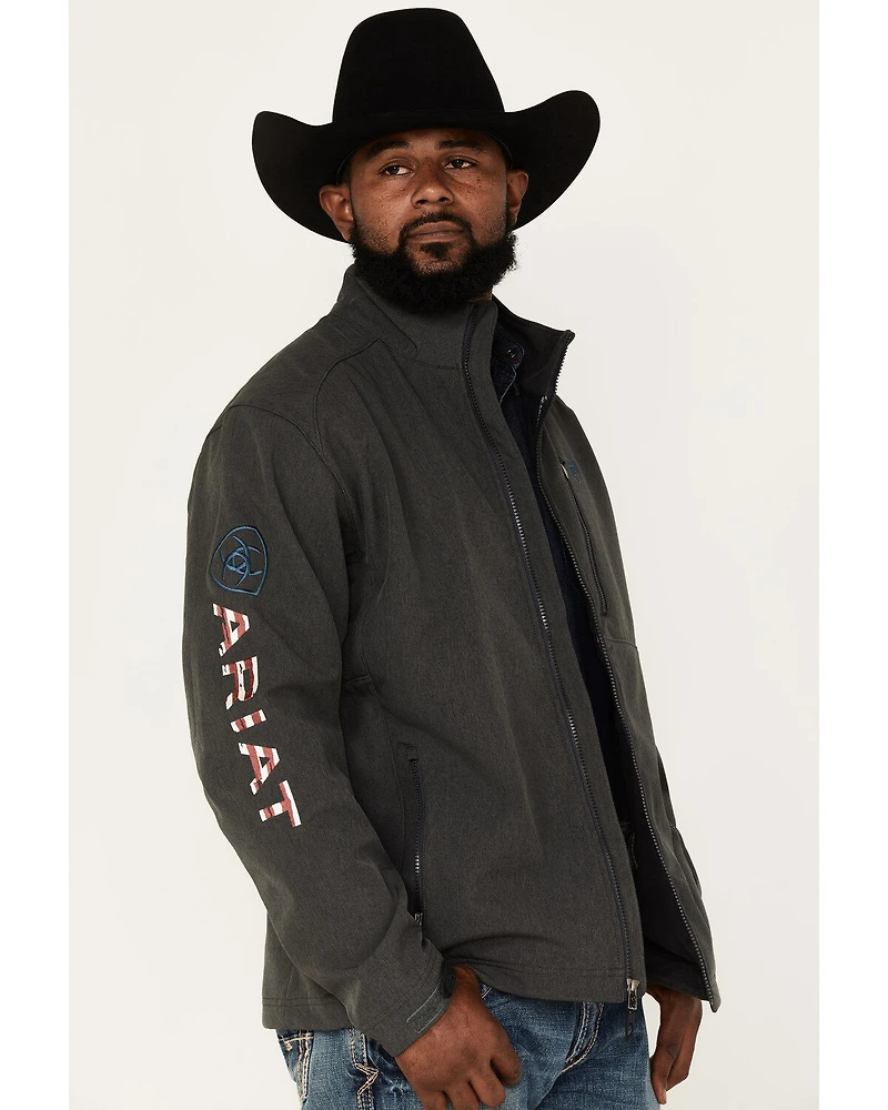 Ariat Men's Logo 2.0 Patriot Softshell Jacket