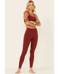 Shyanne Women's Solid Riding Sports Bra