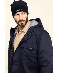 Hawx Men's FR Duck Hooded Work Jacket - Tall
