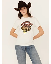 Wrangler Women's Tiger Short Sleeve Graphic Tee