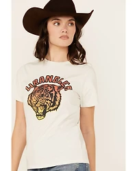 Wrangler Women's Tiger Short Sleeve Graphic Tee