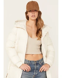 Columbia Women's Pike Lake Pong Hooded Puffer Jacket