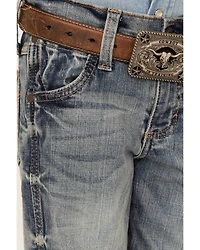 Wrangler Little Boys' Greeley Relaxed Bootcut Jeans