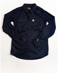 Carhartt Women's FR Rugged Flex® Long Sleeve Button-Down Work Shirt