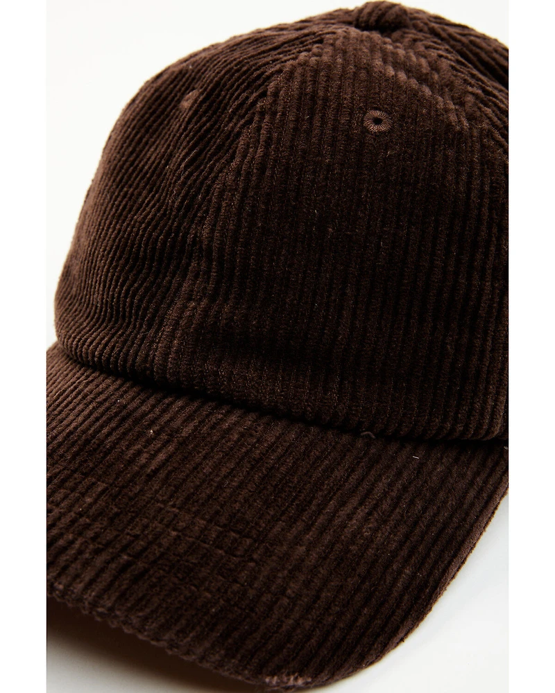 Cleo + Wolf Women's Solid Corduroy Ball Cap
