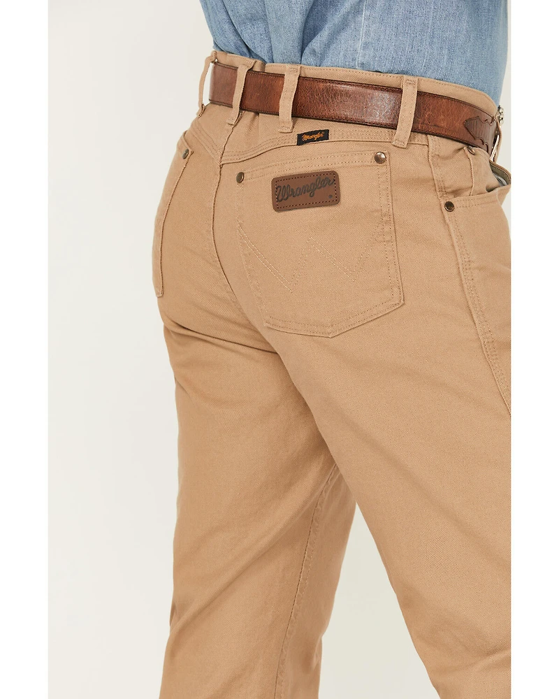 Wrangler Men's 47MWZ Tough Comfort Regular Fit Stretch Canvas Pants - Tall
