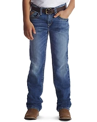 Ariat Boys' B4 Relaxed Fit Boundary Dakota Bootcut Jeans