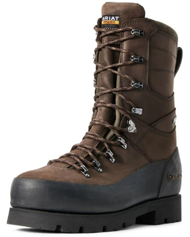 Ariat Men's Linesman Ridge 10" Gore-TEX Lace-Up Work Boots - Composite Toe