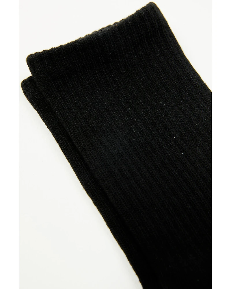 Boot Barn Basic 3-Pack Crew Socks