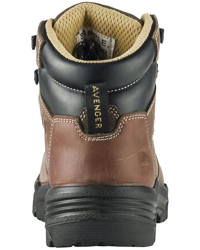 Avenger Women's Foundations Waterproof Work Boots - Composite Toe