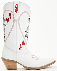 Dingo Women's Queen A Hearts Western Boots - Snip Toe