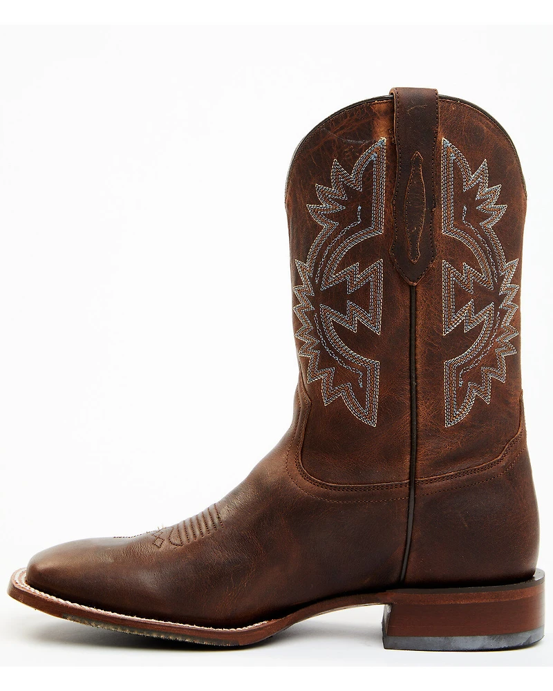 Cody James Men's Walnut Western Boots - Broad Square Toe