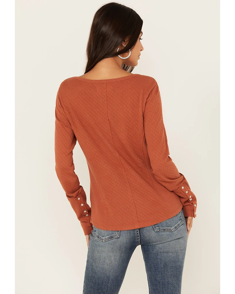 Idyllwind Women's Pearl Knit Henley Shirt