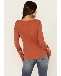Idyllwind Women's Pearl Knit Henley Shirt