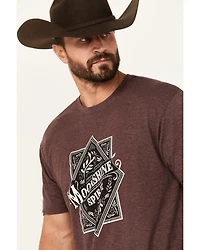 Moonshine Spirit Men's Diamond Short Sleeve Graphic T-Shirt