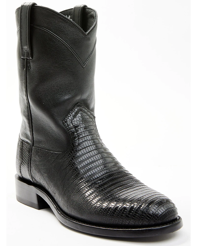 Cody James Black 1978® Men's Carmen Exotic Teju Lizard Roper Boots - Round Toe