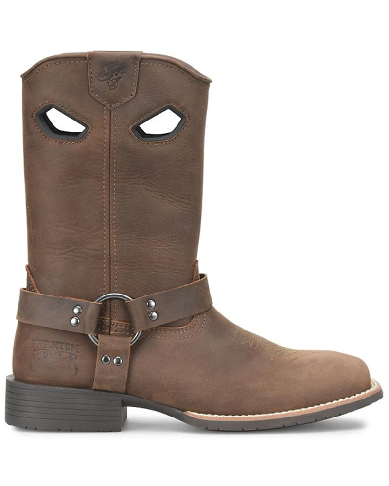Double H Men's Kelliher Motorcycle Boots - Broad Square Toe